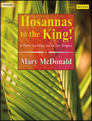 Hosannas to the King! Organ sheet music cover Thumbnail